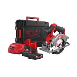 Пила дискова ручна акумуляторна безщіткова MILWAUKEE, M12 FCS442-502X, діаметр 140мм (ЗУ, 2х5Аг, HDкейс) - мініатюра 2
