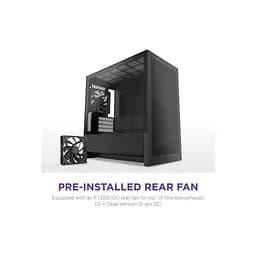 Корпус NZXT H3 Flow All Black (CC-H31FB-01) - мініатюра 9
