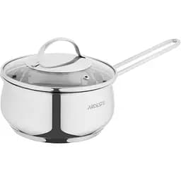 Ковш Ardesto Gemini Liguria со стеклянной крышкой 1.3 л (AR4313GB)