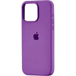 Чехол Silicone Case для Apple iPhone 16 Pro Max Grape AA [114904]