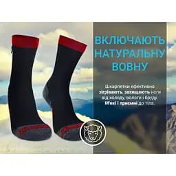 Шкарпетки DexShell Running Lite водонепроникні XL червоні - мініатюра 17