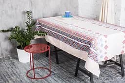 Скатерть столовая Ecotton Мозаика, 220х150 см (21603)