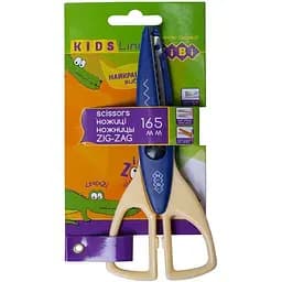 Ножницы ZiBi Зиг-Заг 16.5 см синие (ZB.5020-02)