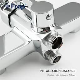 Змішувач для ванни Frap F2261 хром - мініатюра 6