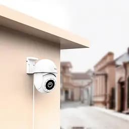 Камера зовнішня поворотна Hoco D2 outdoor PTZ HD camera - мініатюра 6