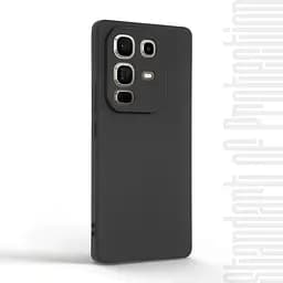 Чехол-накладка для смартфона Infinix Note 50 Pro 4G, противоударный, силиконовый, термополиуретановый (ТПУ), с защитой камеры и корпуса, черный, защита всего корпуса, ArmorStandart (ARM84733) - мініатюра 2