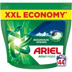 Капсули для прання Ariel Все-в-1 Гірське джерело 44 шт. - мініатюра 2