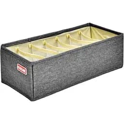 Коробка-органайзер для білизни Stenson 32х16х11 см сіра (35197)