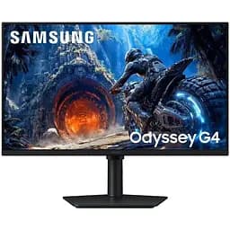 Монiтор Samsung 27" Odyssey G4 IPS Black 300Hz (LS27HG400EIXUA)