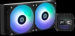 Водяне оxолодження Zalman Alpha 2 A24 ARGB Black (ALPHA2A24BLACK) - мініатюра 1