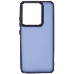 Чохол TPU+PC Lyon Frosted для Motorola Edge 60 Fusion Navy Blue