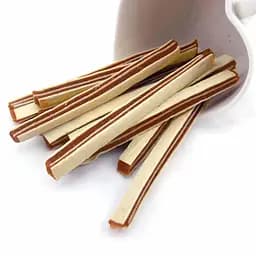 Ласощі для собак сендвіч з качкою та тріскою Селянські Смаколики 500 г