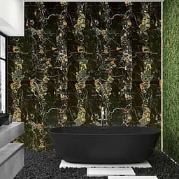 Самоклеюча плівка Sticker Wall 0.45х10м х 0.07мм Чорний мармур з жовтим SW-00001282 - мініатюра 5