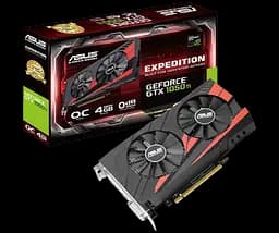 Видеокарта GeForce GTX 1050 Ti 4GB Asus Expedition (EX-GTX1050TI-4G) Б/У