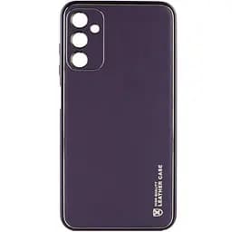 Чохол Epik шкіряний Xshield для Samsung Galaxy A14 4G/5G Фіолетовий/Dark Purple