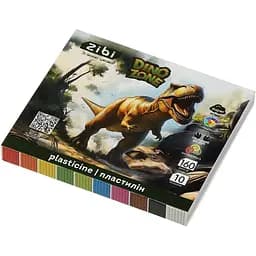 Пластилін ZiBi Dino Kids Line 10 кольорів 160 г (ZB.6278) - мініатюра 2