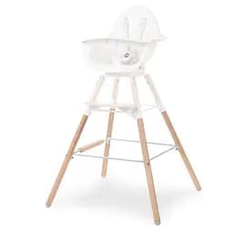 Комплект додаткових подовжуючих ніжок Childhome Evolu natural white з підніжкою (CHEVOFTNA) - мініатюра 3