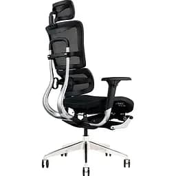 Офісне крісло GT Racer X-802L Black (W-21) [132224] - мініатюра 5