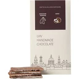 Шоколад Львовская Мастерская Шоколада молочный с кокосовой начинкой 74 г