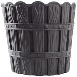  Цветочный горшок Violet House Bamboo Antracite с дренажом (1052 BAMBOO ANTRACITE 0.6 л.)