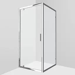 Душевая кабина AM PM Like Square 100x100 W80G-303-100MT, прозрачная, хром