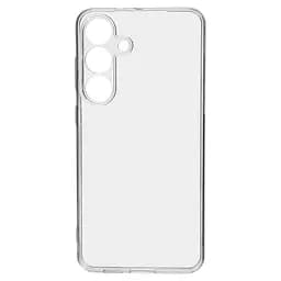 Прозрачный чехол для Samsung Galaxy S25 Plus 5G с защитой камеры, тонкий, силиконовый, бесцветный, ударопрочный, противоударный бампер с закрытой камерой, ArmorStandart (ARM81593)