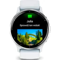 Смарт-годинник Garmin Venu 3 Silver Stainless Steel Bezel with Whitestone Case and Silicone Band [010-02784-00] [104897] - мініатюра 4