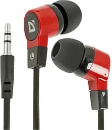 Наушники Defender Basic-619 black/red (63619)