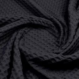 Рушник вафельний Cosas Black Greek Waffle 25x50 см (Towel_00Black_GreekWaffle_25x50) - мініатюра 2