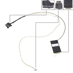 Шлейф матриці для Acer Aspire A517-51G A517-51P A517-51GP, (eDP 30pin, 50.GSUN2.011, DC020035U00, Original)