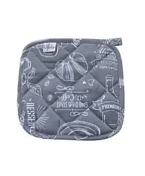 Прихватка Прованс Breakfast, 20х20 см, сірий (11083)