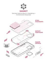 Силиконовый чехол с MagSafe для Apple iPhone 15 Pro, ICON2 MagCase, розовый, противоударный, панель с мягкой подкладкой, защита всего корпуса, поддержка беспроводной зарядки, совместим с защитными стеклами и пленками, ArmorStandart (ARM77005) - мініатюра 6
