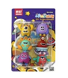 Набор ластиков Монстры, 6 шт.