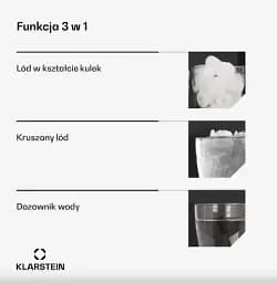 Льодогенератор Klarstein ArcticBlend 3-в-1 IceMaker ( 10046192 ) Б/в - мініатюра 2