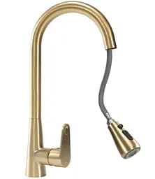 Смеситель для кухни Rea Mild brushed gold REA-B4803 Золотой