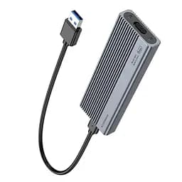 Зовнішня кишеня Hoco HB47 M.2 SSD Enclosure(USB3.1/6Gbps) Gray
