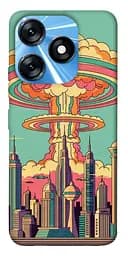 Чохол Demsky Сolorful explosion для Tecno Spark 10 Pro