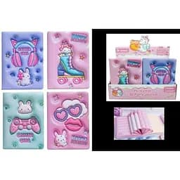 3D Блокнот Кролик 763265ML 100 аркушів Рожевий