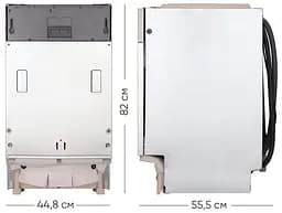 Hotpoint Посудомийна машина вбудовувана, 10компл. HSIO3O23WFE - мініатюра 8