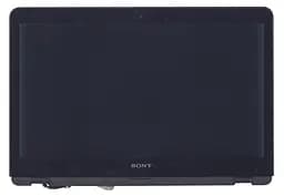 Матриця з тачскріном модуль для ноутбука Sony Vaio SVF14A чорний з рамкою