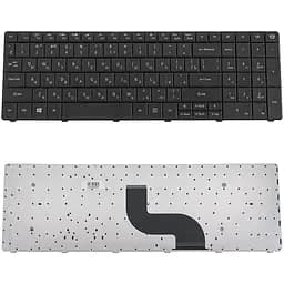 Клавіатура для ноутбука ACER (PB: LE69, TE11, TE69) rus, black - мініатюра 2