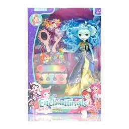 Лялька ENCHANTIMALS, 27 см, шарнірні суглоби, взуття, намистини, аксесуари
