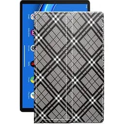 Чохол StatusCASE з екошкіри для планшету Lenovo Tab M10 Plus FHD LTE Клітинки