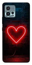 Чехол itsPrint Яркое сердце для Motorola Moto G72