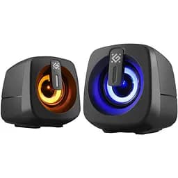 Акустична система 2.0 Defender J1, 6Вт, підсвітка, USB, чорна (65961) - мініатюра 7