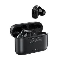 Бездротові навушники Choetech BH-T15 Black TWS, Bluetooth 5.2, ANC+ENC (43-00137) - мініатюра 3