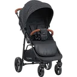 Коляска El Camino X4 ME 1024 Black Lines, черная (25430)