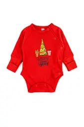 Боді повзуни та шапочка-вузлик Christmas tree комплект з легким начосом