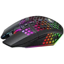 Миша бездротова ігрова безшумна з підсвіткую Sundy X801 Black