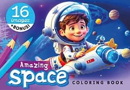 Книга Розфарбовка, 80 г, 148x210 мм, 8 аркушів, А5, скоба, диз. 23340